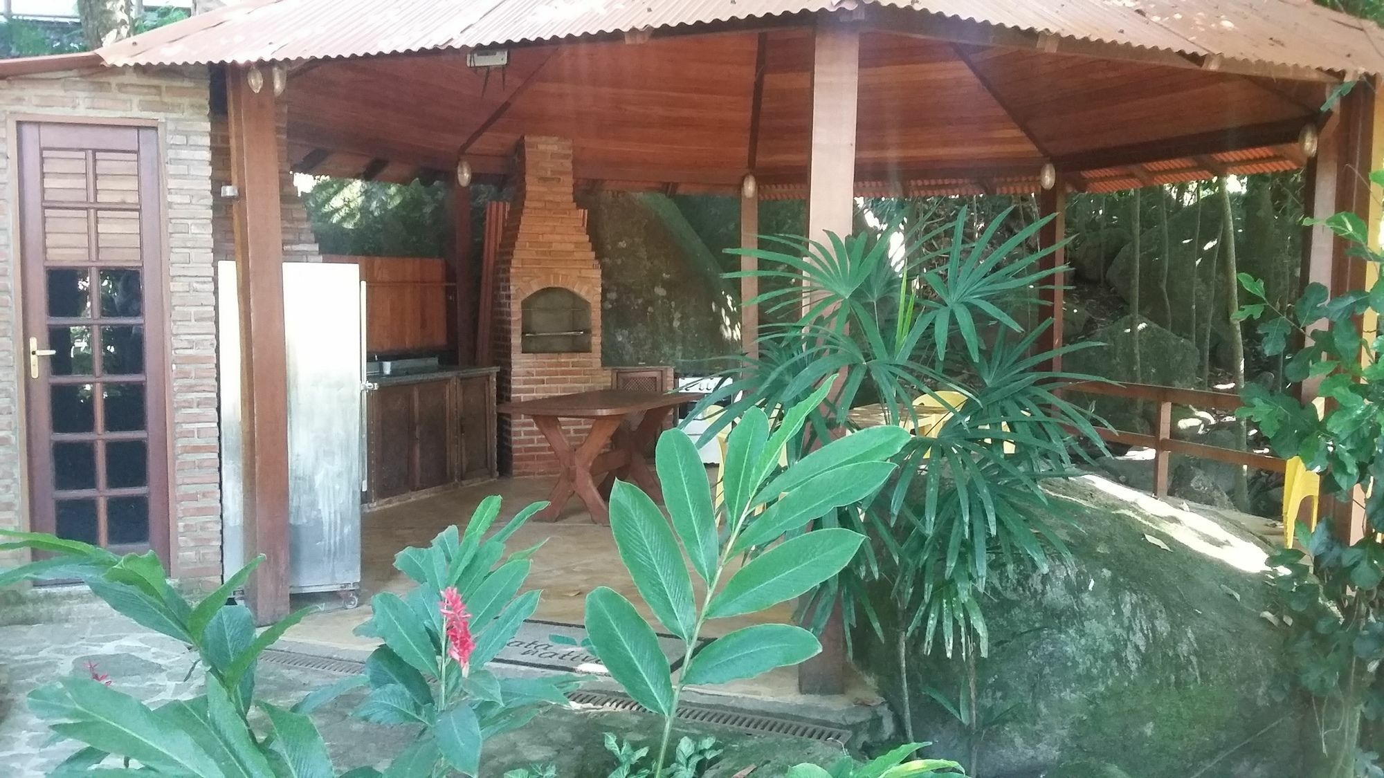 Pousada Mata Nativa Abraão Exteriör bild